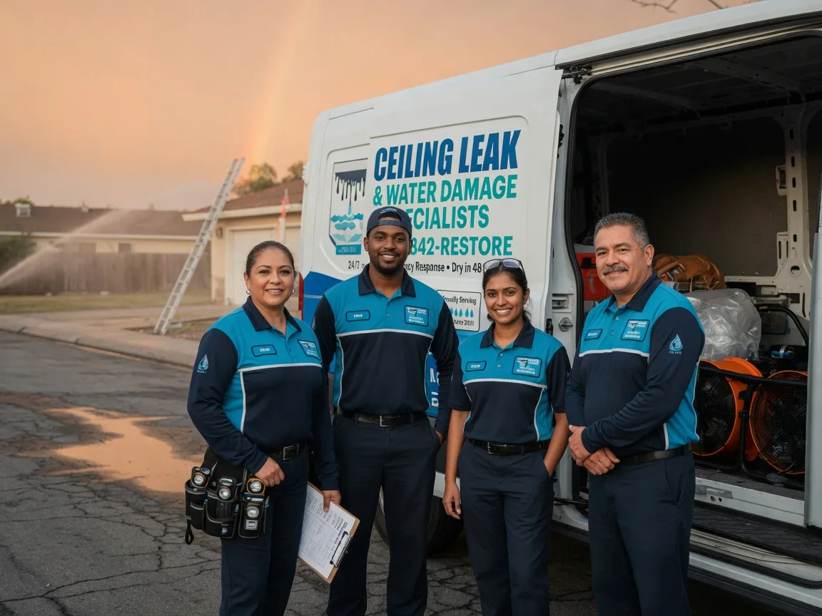 Ceiling Leak Cleanup company in South Glastonbury, CT